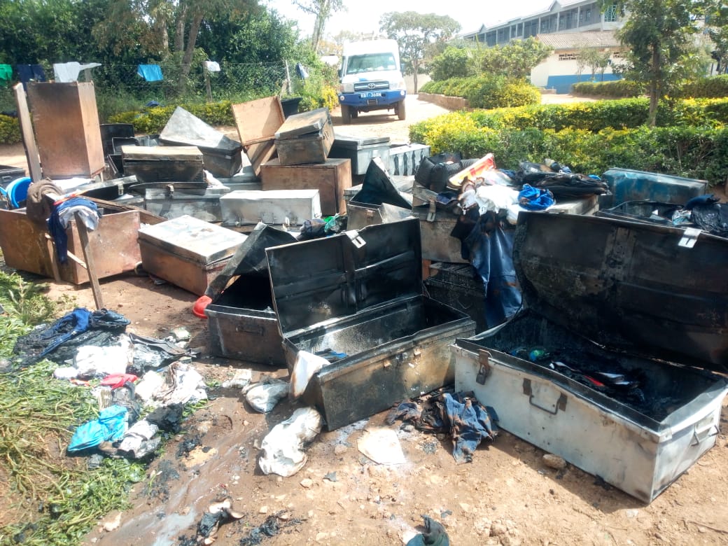 Fire razes down Olkejuado Boys dormitory in Kajiado – Kenya News Agency