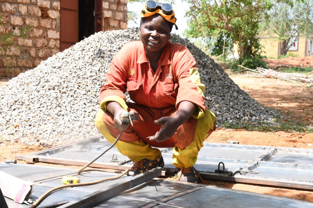 24-year-old woman thrives in welding, thanks to KYEOP – Kenya News Agency