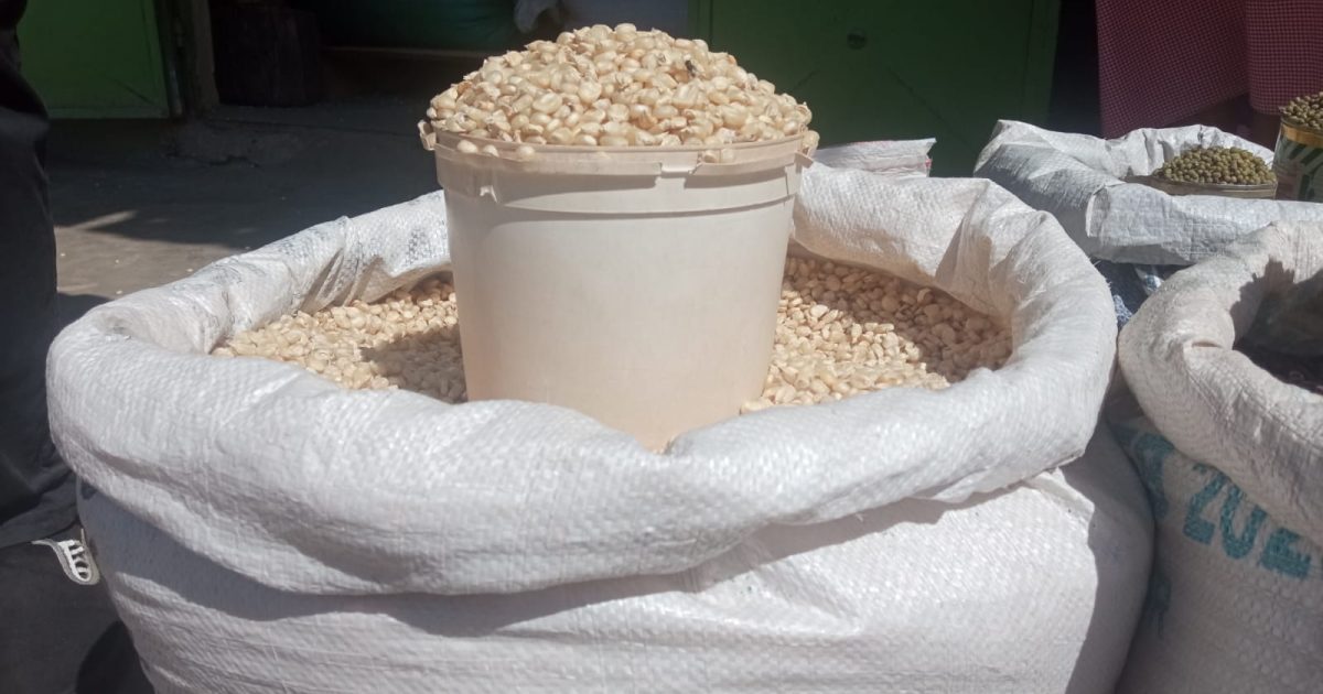 90kgbag of maize drops by Sh1000 Kenya News Agency