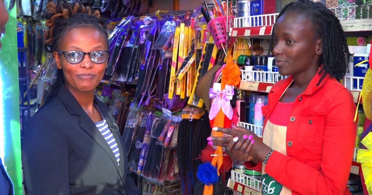 Impaired ladies defy odds to work in beauty shop